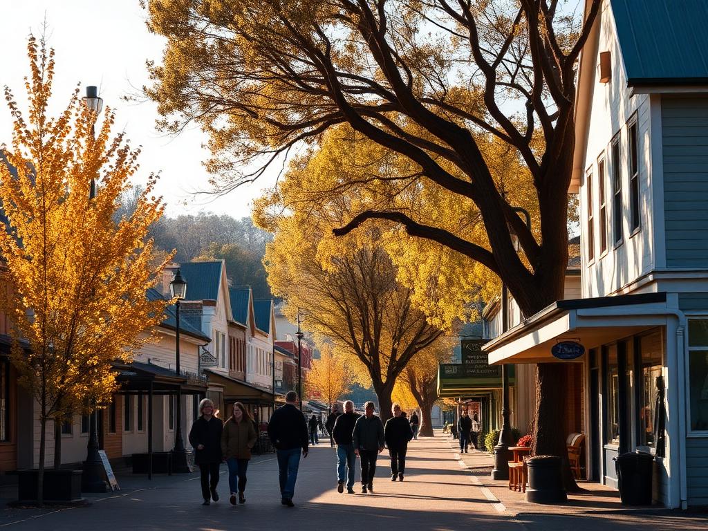 Travel Wiz showing local picks in Bright, Victoria